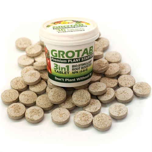 GROTAB 4-8-4 Plant Starter - 36 tablets per pail - Fertilizers